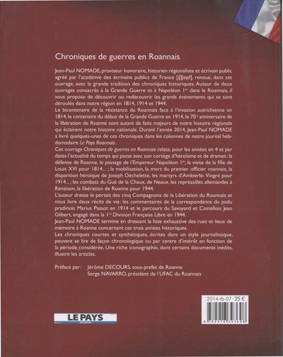 Chroniques de guerres en Roannais 1814-1914-1944