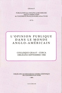 Jean-Paul Régis - L'opinion publique dans le monde anglo-américain.