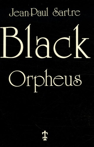 Jean-Paul Sartre - Black Orpheus - Edition en langue anglaise.