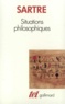 Jean-Paul Sartre - Situations philosophiques.