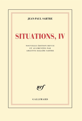 Situations. Tome IV : Avril 1950 - Avril 1953