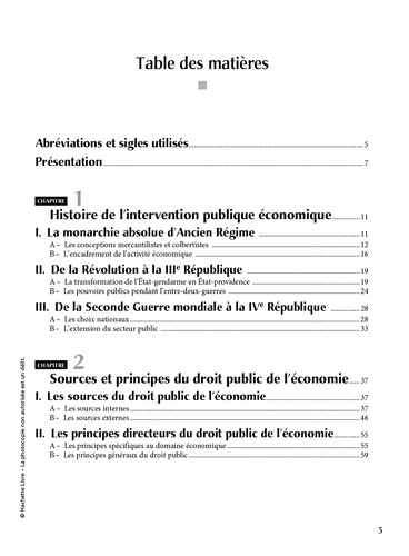 Droit public de l'économie 6e édition