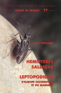 Jean Péricart - Hémiptères Saldidae et Leptopodidae d'Europe occidentale et du Maghreb.