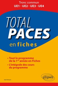Jean Périsson - Total paces en fiches - Tout le programme de la 1re année en fiches.