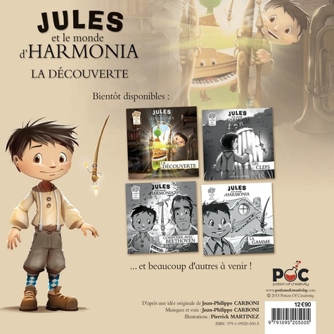 Jules et le monde d'Harmonia Episode 1 La découverte -  avec 1 CD audio