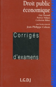 Jean-Philippe Colson et  Collectif - Droit public économique.