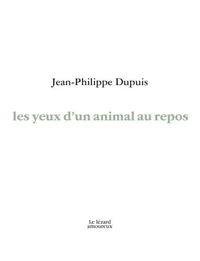 Les yeux d'un animal au repos