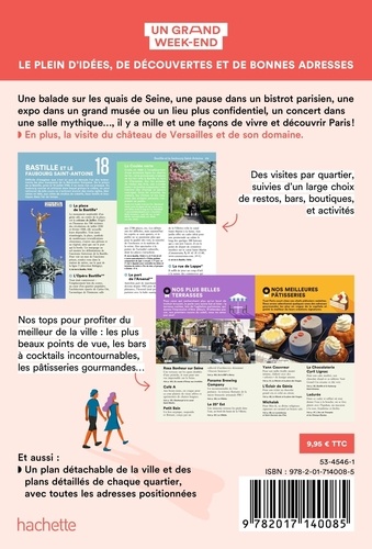 Un Grand Week-end à Paris  avec 1 Plan détachable