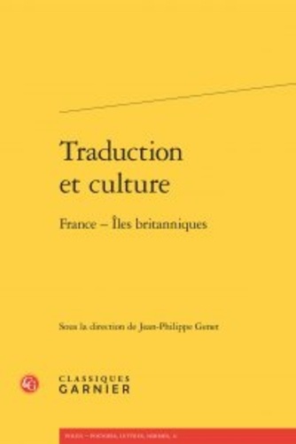 Jean-Philippe Genet - Traduction et culture - France - Iles britanniques.