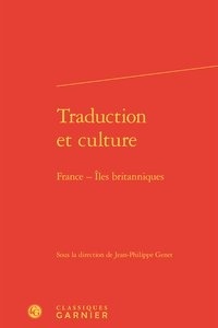 Jean-Philippe Genet - Traduction et culture - France - Iles britanniques.