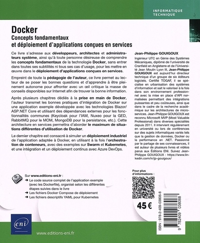 Docker. Concepts fondamentaux et déploiement d'applications conçues en services 2e édition