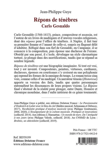 Répons de ténèbres. Carlo Gesualdo