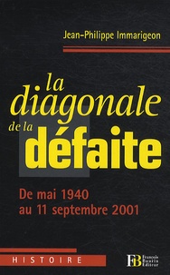 Jean-Philippe Immarigeon - La diagonale de la défaite.