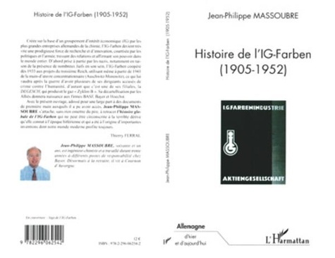 Jean-Philippe Massoubre - Histoire de l'IG-Farben (1905-1952).