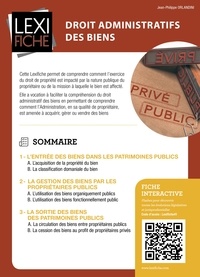 Best-seller ebooks télécharger Droit administratif des biens MOBI RTF PDF par Jean-Philippe Orlandini in French