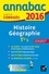 Histoire Géographie Tle série S. Sujets et corrigés  Edition 2016 - Occasion