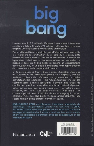 Big bang. Comprendre l'univers depuis ici et maintenant