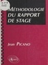 Jean Picano - Méthodologie du rapport de stage.