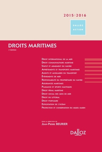 Jean-Pierre Beurier - Droits maritimes.