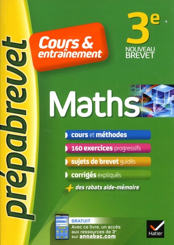 Jean-Pierre Bureau et Marie-Caroline Bureau - Maths 3e.