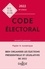 Code électoral. Annoté & commenté  Edition 2022