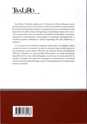 Méthodes de recherche en linguistique et en philologie romanes. Volume 1