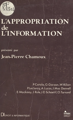 L'appropriation de l'information