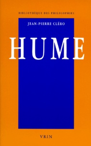 Jean-Pierre Cléro - Hume. Une Philosophie Des Contradictions.