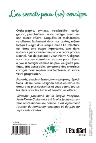 Objectif zéro faute. Les astuces d'un pro pour (se) corriger au quotidien