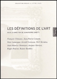 Jean-Pierre Cometti - Les définitions de l'art.