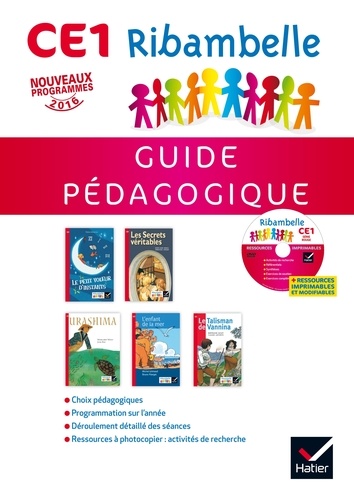Jean-Pierre Demeulemeester et Nadine Demeulemeester - Ribambelle CE1 - Guide pédagogique. 1 CD audio
