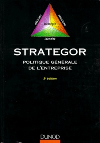 Jean-Pierre Detrie - Strategor - Politique générale de l'entreprise.