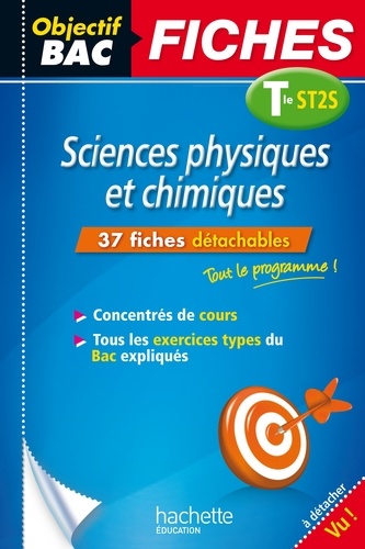 Sciences physique et chimiques Tle ST2S