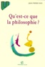 Jean-Pierre Faye - Qu'est-ce que la philosophie ?.
