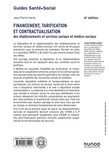Financement, tarification et contractualisation des établissements et services sociaux et médico-sociaux 6e édition