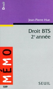 Jean-Pierre Hue - Droit - BTS 2 année.