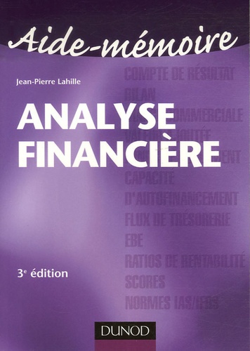 Jean-Pierre Lahille - Analyse financière.