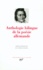 Anthologie bilingue de la poésie allemande. Edition établie par Jean-Pierre Lefebvre