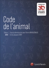 Jean-Pierre Marguénaud et Jacques Leroy - Code de l'animal.