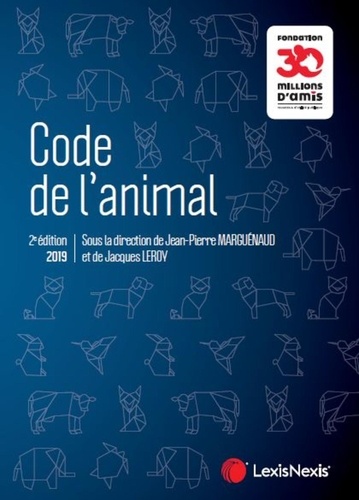 Code de l'animal  Edition 2019