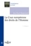 La Cour européenne des droits de l'Homme  Edition 2016