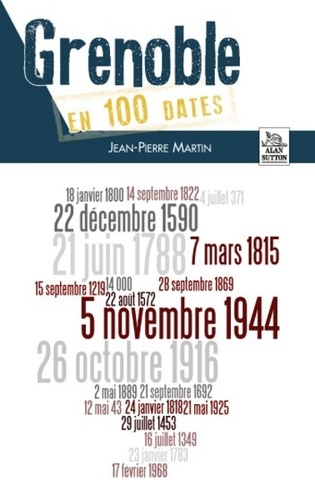 Jean-Pierre Martin - Grenoble en 100 dates.