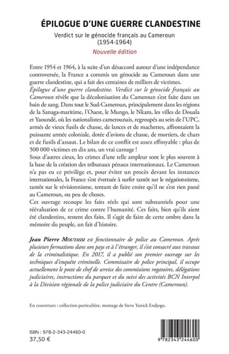 Epilogue d'une guerre clandestine. Verdict sur le génocide français au Cameroun (1954-1964)