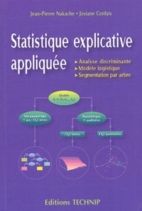 Jean-Pierre Nakache et Josiane Confais - Statistique explicative appliquée.