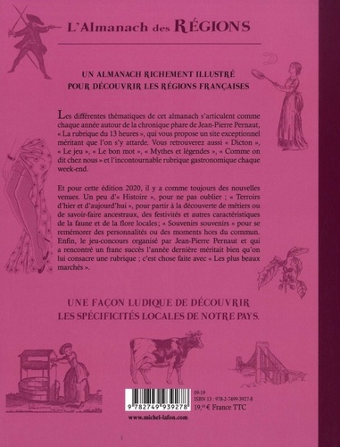 L'almanach des régions  Edition 2020