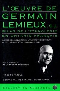 L'Oeuvre de Germain Lemieux, S.J.