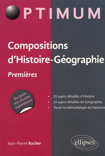 Compositions d'histoire-géographie Premières