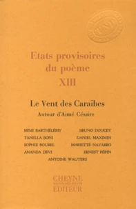 Etats provisoires du poème