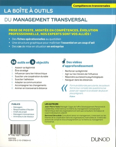 La boîte à outils du Management transversal 2e édition