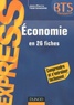 Jean-Pierre Testenoire - Economie BTS en 26 fiches.